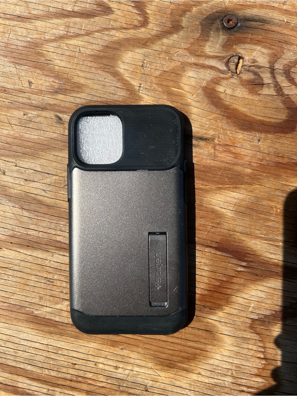 MINI IPHONE 12 Phone case Spigen  matte 🩶🖤Slim Armor model 
🚨